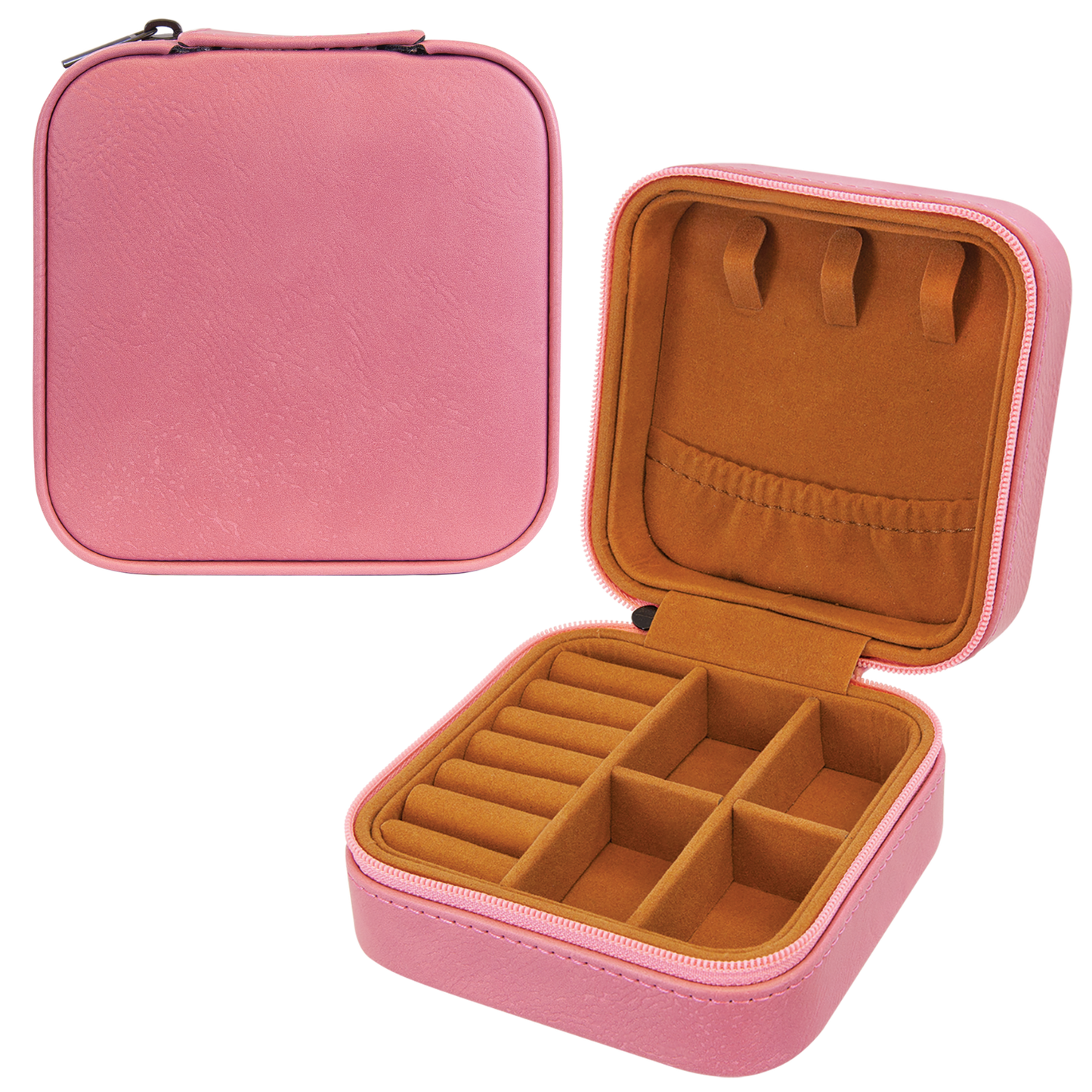 Travel Jewelry Box - Swirled Cat Design