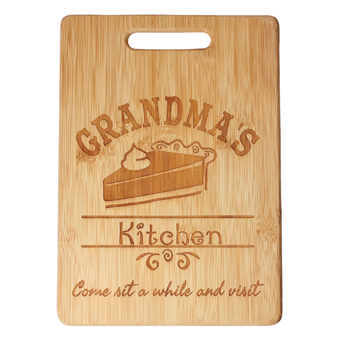 Grandma's Kitchen Bamboo Cutting Board