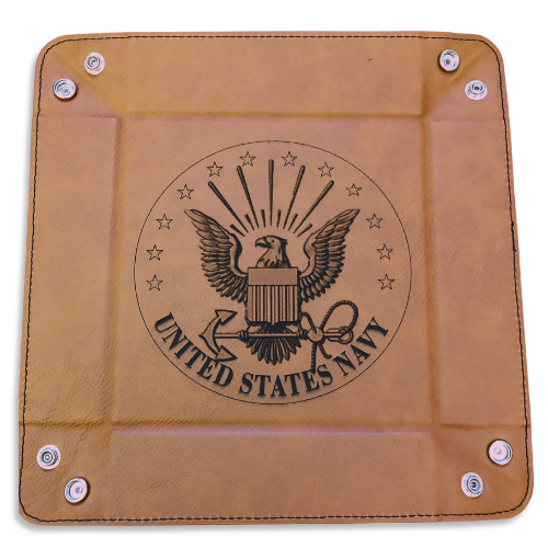 Snap Tray - United States Navy (Catch-All Tray / Valet Tray / Dice Tray)