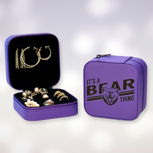 Travel Jewelry Box - Bear Team Design