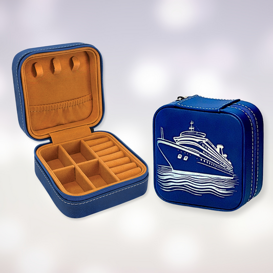 Travel Jewelry Box - Cruise Ship Design