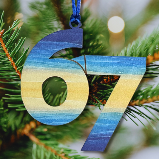 6-7 Christmas Ornament