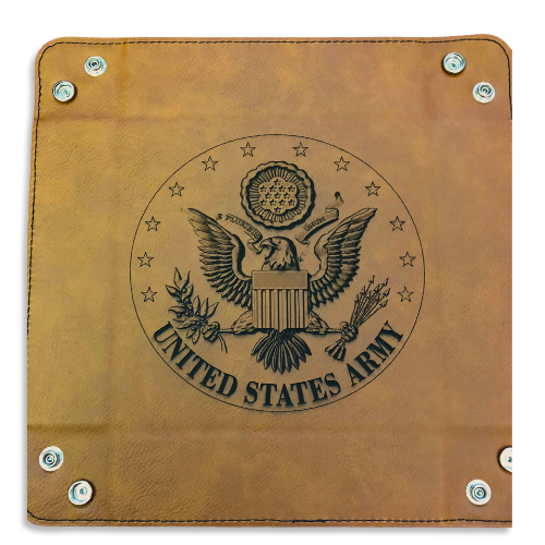 Snap Tray - United States Army (Catch-All Tray / Valet Tray / Dice Tray)