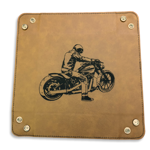 Snap Tray - Harley Davidson Motorcycle (Catch-All Tray / Valet Tray / Dice Tray)