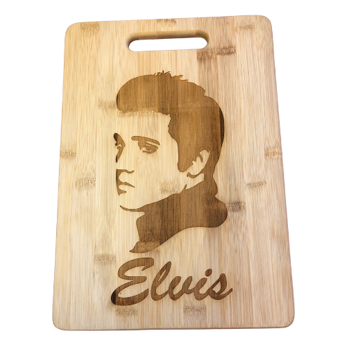 Elvis Bamboo Cutting Board with Handle